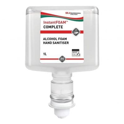 DEB IFS1LTFEN Instant Foam Complete Touch Free Hand Sanitiser 1L Cartridge