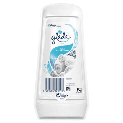 Glade Clean Linen Solid Gel Air Freshener 150g