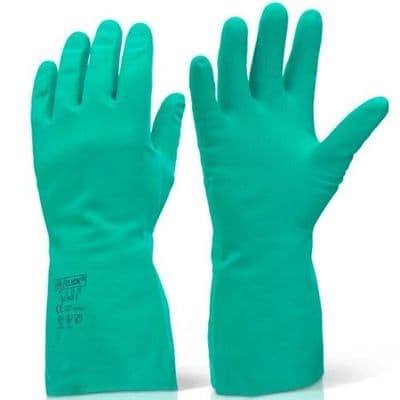 Green Nitrile Gauntlet XXL Pair, 45cm