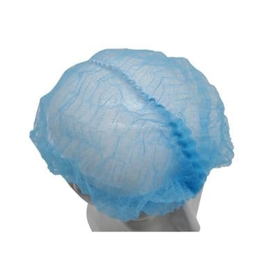 Hairnet Blue - Balled x100. Available in Blue