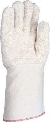 Heat Resistant Terry Gauntlet With Extended Canvas Cuff