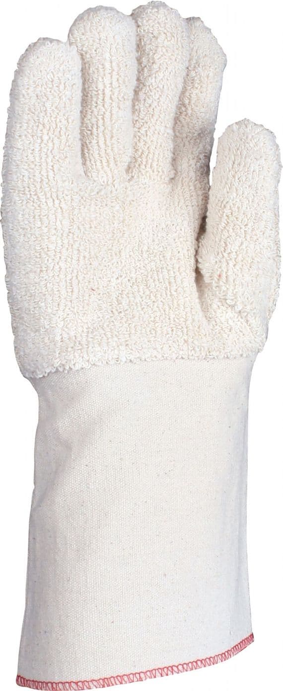 Cloth Gauntlet Heat Resistant Terry Gauntlet With Extended Canvas Cuff