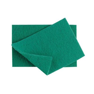 Heavy Duty  Caterers Scouring Pads 15 x 23 CM Pack of 10