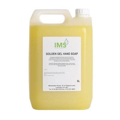 IMS Golden Gel Luxury Hand Wash Soap 5L