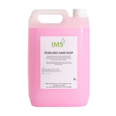 IMS Pink Pearlised Hand Wash Lotion Soap 5L