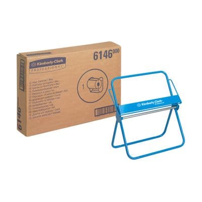 Kimberly-Clark 6146 Professional Large Wiper Roll Dispenser Blue