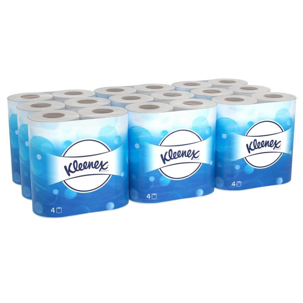 Kleenex 8477 Standard Size Toilet Rolls 2 Ply Toilet Paper - 9 Packs of ...