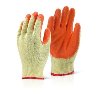 Multi Purpose Handling Grip Glove Orange Pair , Available in Large & XL