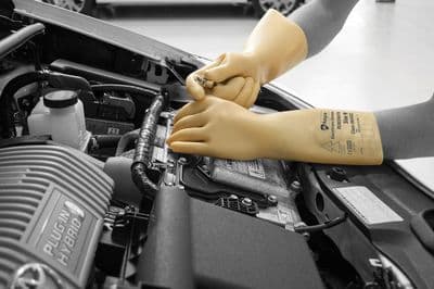 Polyco RE0360 Super Glove Electricians Safety Work Glove, Class 0, 1000V