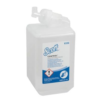 Scott 6336 Antibacterial Hand Cleanser, Clear, 1 Litre