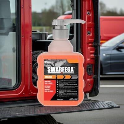 Swarfega Orange SOR400MP Heavy Duty Hand Cleaner 450ML Pump Top