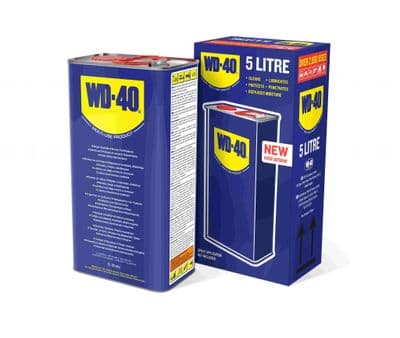 WD-40 Multi-Use Cleaning Lubricant 5 Litre , New Metal Tin