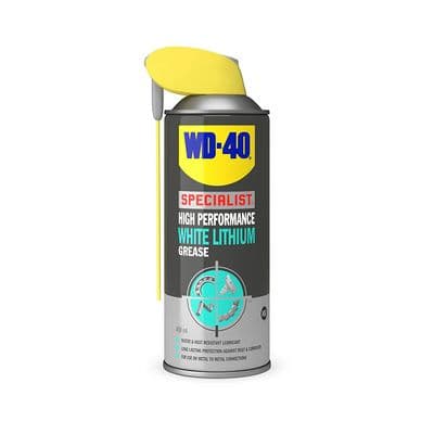 WD-40 Specialist High Performance White Lithium Grease  44391 Spray 400ml