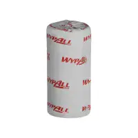 Wypall 7378 L10 Light Duty Cleaning Paper Wipes, 12 rolls x 165 sheets, 1 ply, Blue Compact Roll