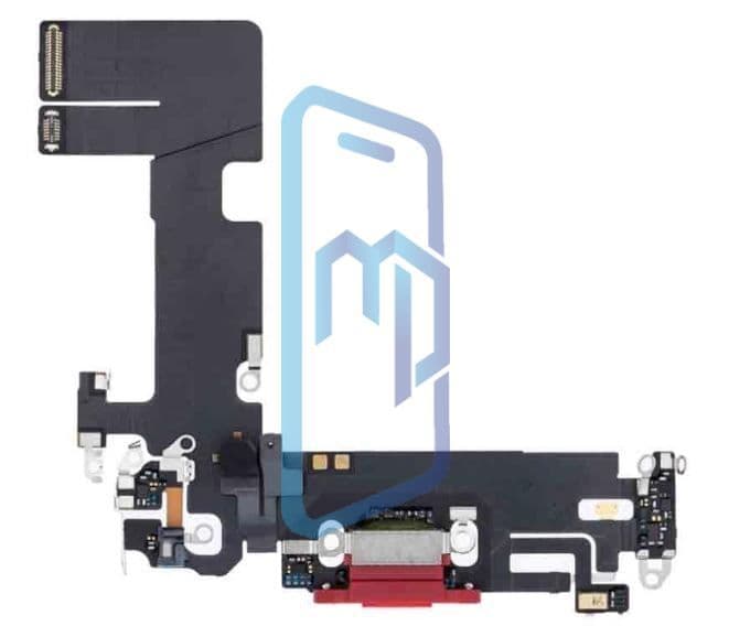 For Apple iPhone 13 Mini Replacement Charging Port Flex Red