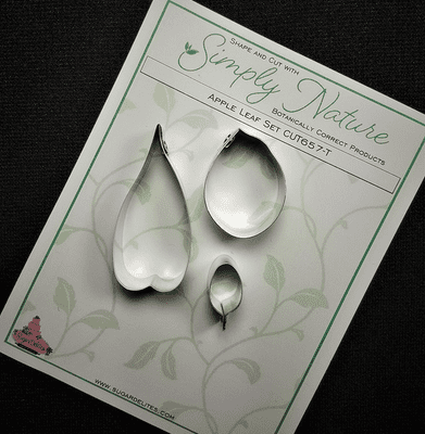 Apple Leaf Cutter Set By Simply Nature was £11.54 now with 40% discount £6.92