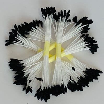 Blooming Cake Tools Black No 1 medium pointed head stamens for sugar flowers