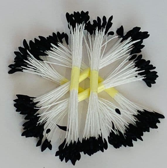 Blooming Cake Tools Black No 1 medium pointed head stamens for sugar flowers
