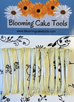 Blooming Cake Tools Light Lemon  No 7 Micro Head on lemon thread stamens for sugar flowers