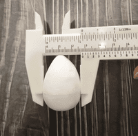 Blooming Cake Tools No. 1 (30mm) Water Drop Cotton pre-wired flower Cone buds