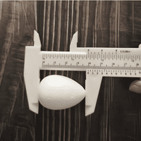 Blooming Cake Tools No. 1 (30mm) Water Drop Cotton pre-wired flower Cone buds