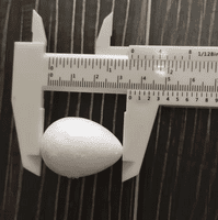 Blooming Cake Tools No. 2  (25mm) Water Drop Cotton pre-wired flower cone buds