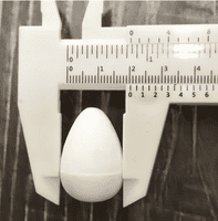 Blooming Cake Tools No. 3 (20mm) Water Drop Cotton pre-wired flower cone buds