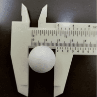 Blooming Cake Tools No.5  20mm Water Drop Cotton pre-wired flower round buds