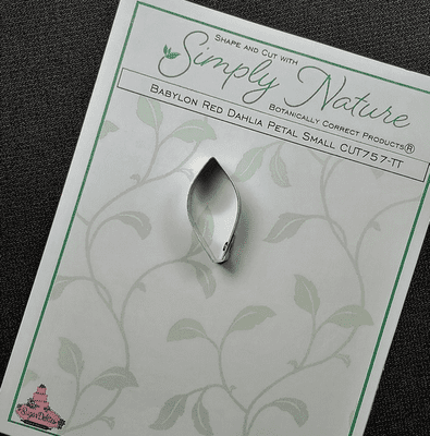 Dahlia (Babylon Red) Petal Cutter Small By Simply Nature was £5.00 now with 40% discount  £3.00
