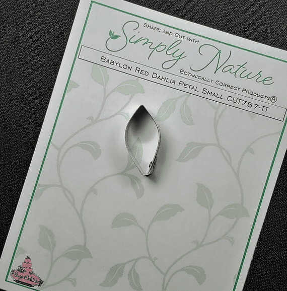 Dahlia (Babylon Red) Petal Cutter Small By Simply Nature was £5.00 now with 40% discount  £3.00