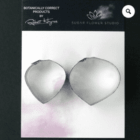 David Austin (Olivia) Rose Outer Petal Cutters Set By Robert Haynes was £10.85 now less 35%  £7.05