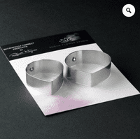 David Austin (Olivia) Rose Outer Petal Cutters Set By Robert Haynes was £10.85 now less 35%  £7.05