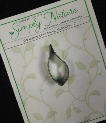 Dogwood Leaf Cutter Small By Simply Nature was £5.85 now with 40% discount £3.51