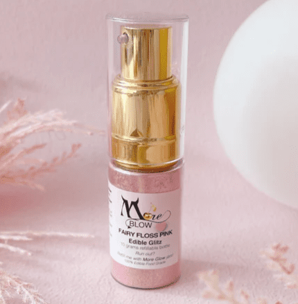 Fairy Floss Pink Edible Glitter Puffer RRP £11.00 our price £9.50