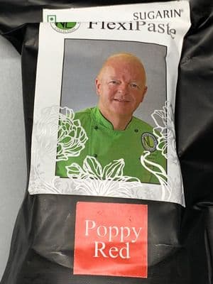 FlexiPaste Poppy Red 100grams