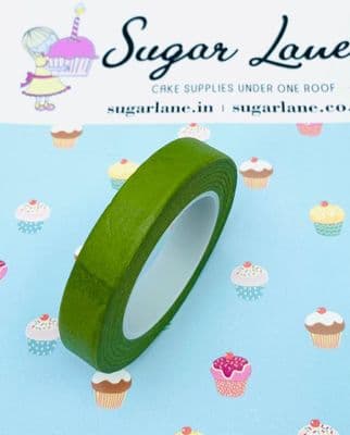 Florist Tape Moss Green full width