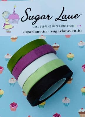 Florist Tape pack of five colours full width