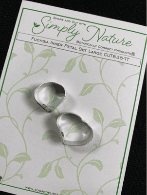 Fuchsia Inner Petal Cutter Set Large By Simply Nature was £8.22 now with 40% discount £4.93
