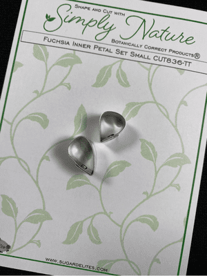 Fuchsia Inner Petal Cutter Set Small By Simply Nature was £7.19 now with 40% discount is £4.31