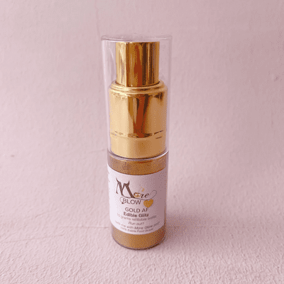 Gold AF Edible Glitter Puffer RRP £11.00 our price £9.50