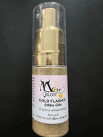 Gold Flasher Edible Glitter Puffer RRP £11.00 our price £9.50