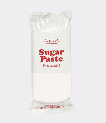 Kelmy Sugar Paste Fondant – White 250g