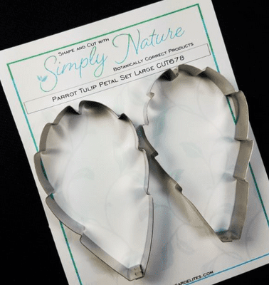 Parrot Tulip Petal Cutter Set Large By Simply Nature was £19.12 now with 40% discount is £11.47