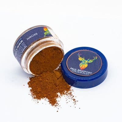Paul Bradford Edible Colour Dust Brown