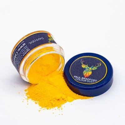 Paul Bradford Edible Colour Dust Daffodil