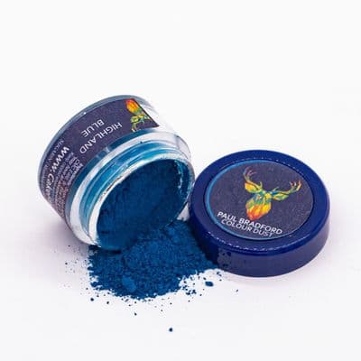 Paul Bradford Edible Colour Dust Highland Blue