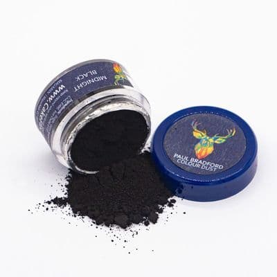 Paul Bradford Edible Colour Dust Midnight Black