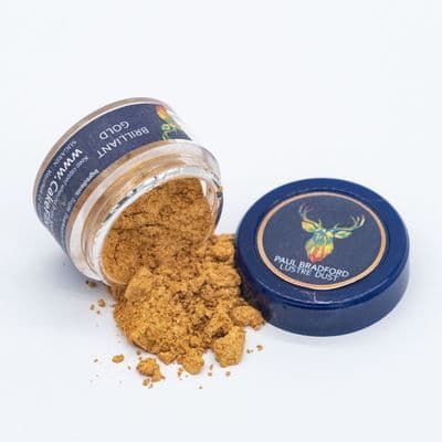 Paul Bradford Edible Lustre Dust Brilliant Gold