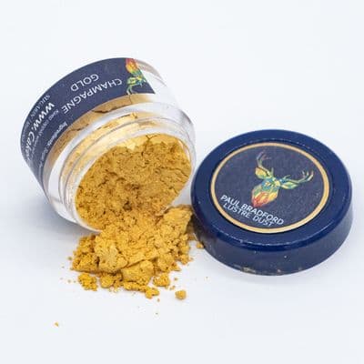 Paul Bradford Edible Lustre Dust Champagne Gold