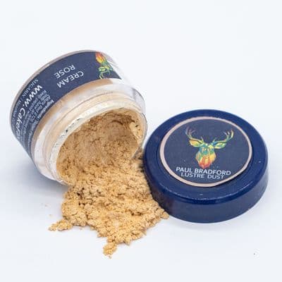 Paul Bradford Edible Lustre Dust Cream Rose